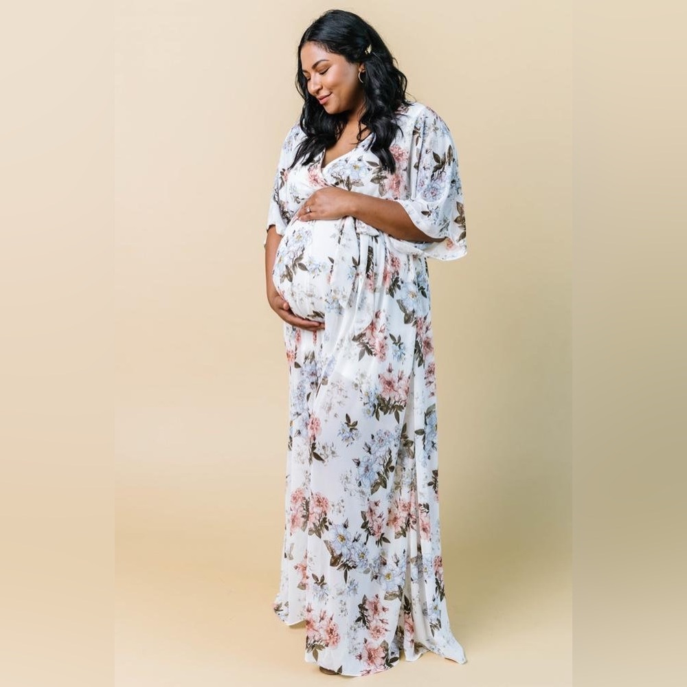-Baltic born Kia kimono maxi dress